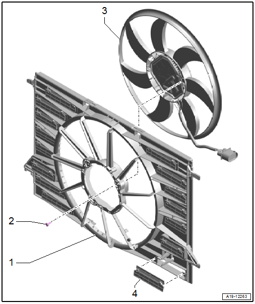 Fan Shroud and Radiator Fan